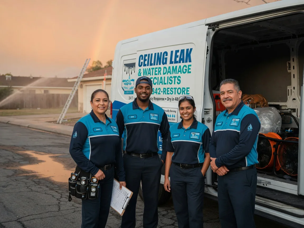 Ceiling Leak Cleanup company in Death Valley, CA